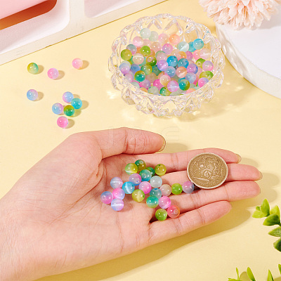 135Pcs 9 Colors Cat Eye Beads G-TA0002-48-1