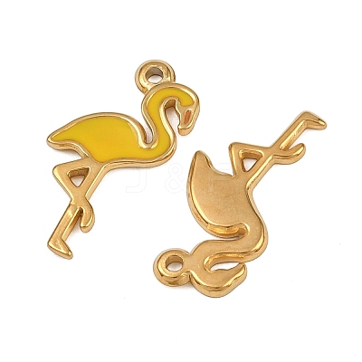 304 Stainless Steel Enamel Pendants STAS-G363-19G-02-1