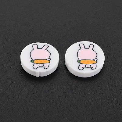 Handmade Polymer Clay Cabochons CLAY-N006-101-1