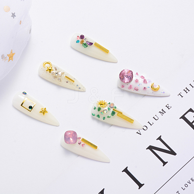 Acrylic Rhinestones Cabochons MRMJ-Q089-018-1