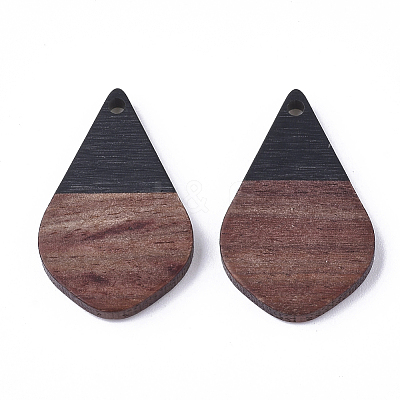 Resin & Wood Pendants X-RESI-S358-23A-1