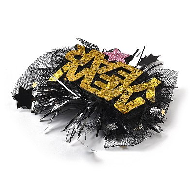 New Year's party Iron Hair Clip OHAR-R102-01H-1