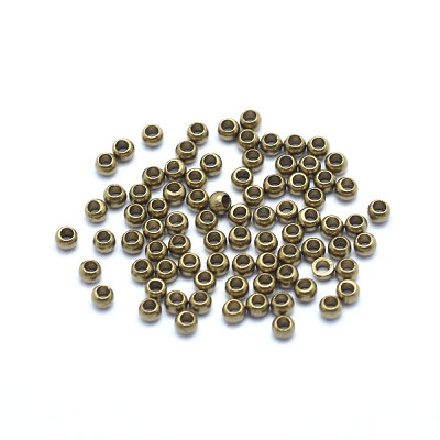Brass Spacer Beads KK-E719-24C-1
