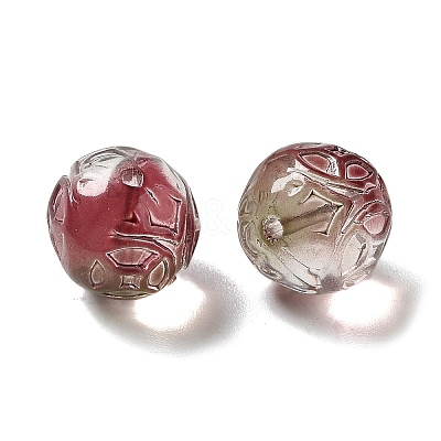Transparent Glass Beads GLAA-D025-03F-1