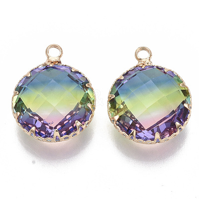 K9 Glass Pendants GLAA-Q069-12B-1