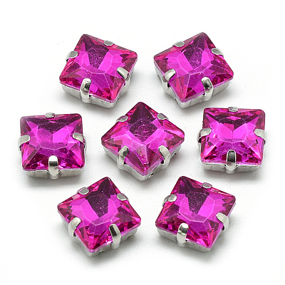 Sew on Rhinestone RGLA-T037-8x8mm-10-1