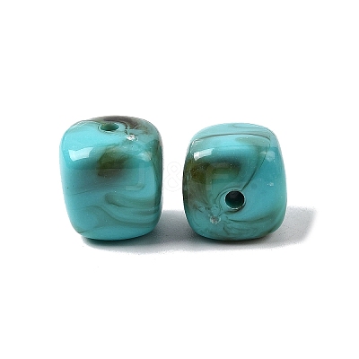 Opaque Acrylic Beads X-OACR-D320-01P-1