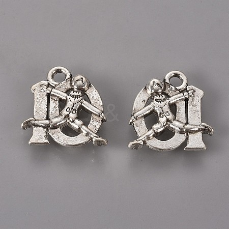 Tibetan Style Alloy Pendants LS-TIBEP-GC149-AS-RS-1
