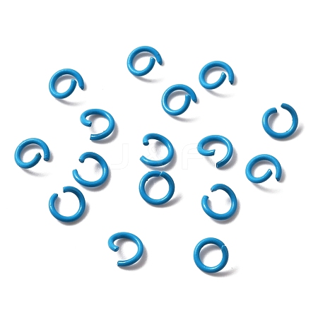 Zinc Alloy Open Jump Rings FIND-WH0014-79B-1