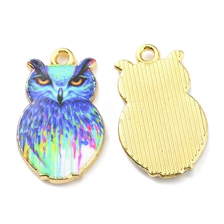 Printed Alloy Pendants ENAM-D051-16G-08-1
