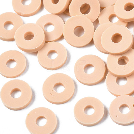 Handmade Polymer Clay Beads CLAY-R067-8.0mm-B47-1