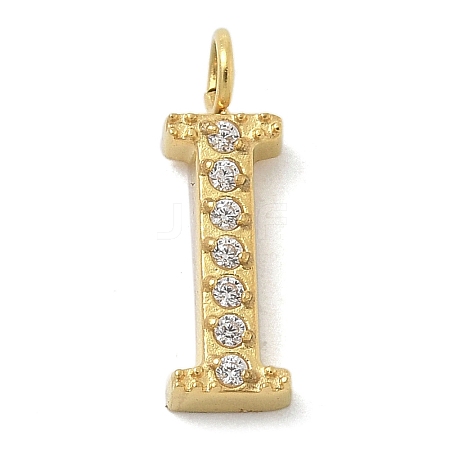 Ion Plating(IP) 304 Stainless Steel Micro Pave Cubic Zirconia Pendants STAS-Z107-03G-09-1