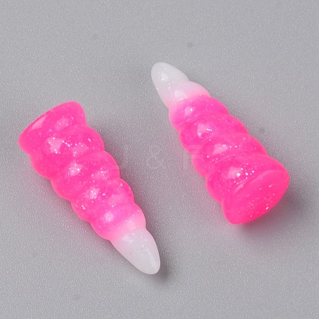 Resin Cabochons RESI-WH0014-43A-1