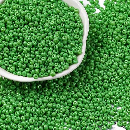 8/0 Baking Paint Glass Seed Beads SEED-M012-02A-39-1