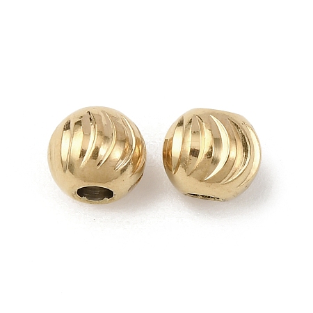 Textured 304 Stainless Steel Beads STAS-I358-11G-03-1