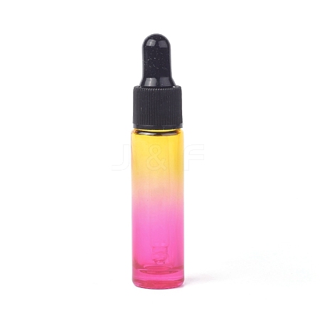 Two Tone Glass Dropper Bottles X-MRMJ-WH0056-89A-1