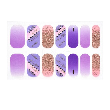 Full Cover Ombre Nails Wraps MRMJ-S060-ZX3470-1