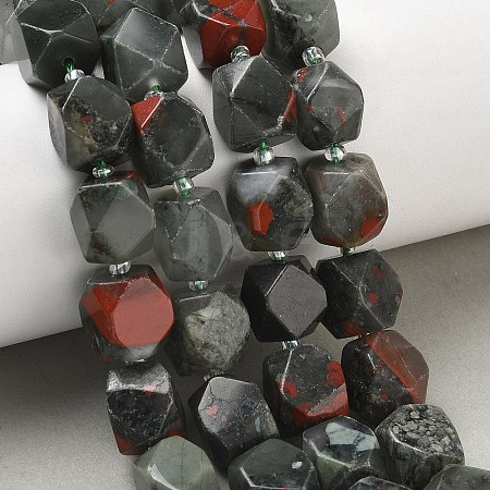Natural African Bloodstone Beads Strands GG-CBAF8A8-A09-01-1