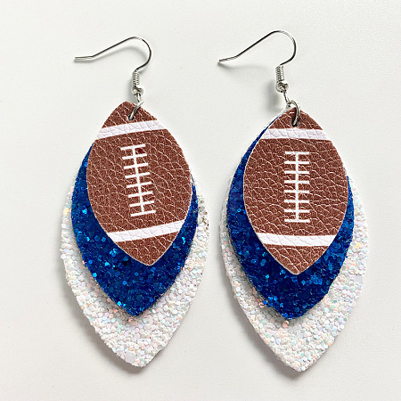 Synthetic Leather Dangle Earrings FS-WG9193E-05-1