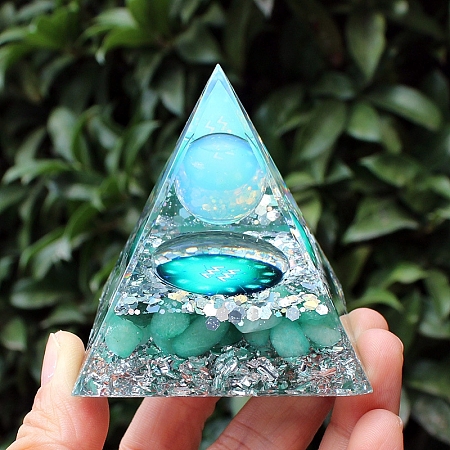 Orgonite Pyramid Resin Energy Generators PW-WG82346-04-1