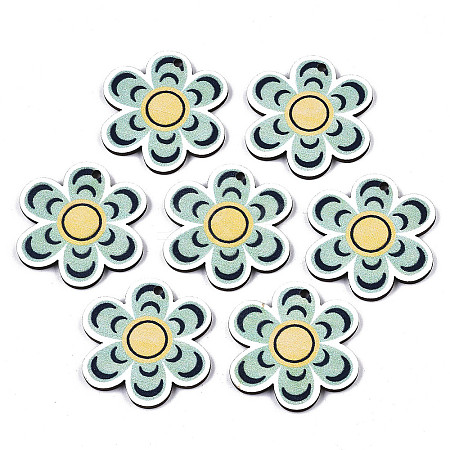 Printed Basswood Pendants LS-X-WOOD-N006-37-1
