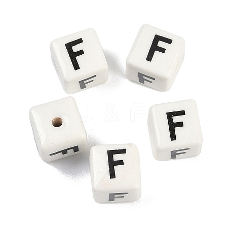 Porcelain Beads X1-PORC-R003-08F-1