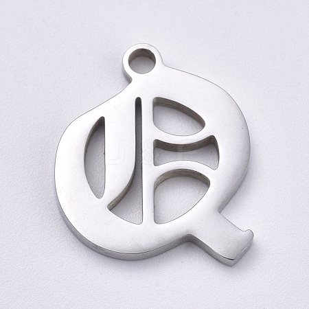 304 Stainless Steel Pendants STAS-CJC0001-22Q-1