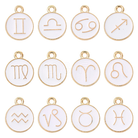 Alloy Enamel Pendants ENAM-YW0001-100-1