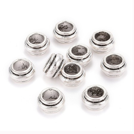 Tibetan Style Alloy Beads TIBE-I025-20AS-1