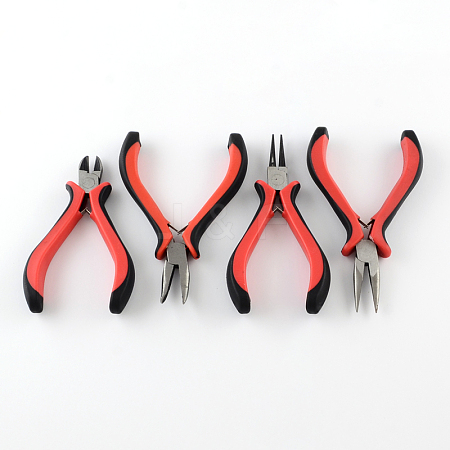 Iron Jewelry Tool Sets: Round Nose Pliers PT-R009-06-1