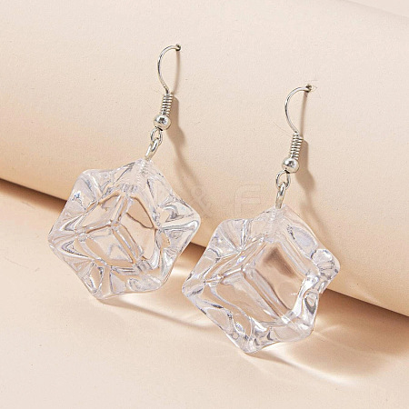 Alloy Food Model Dangle Earrings PW-WG867B3-20-1