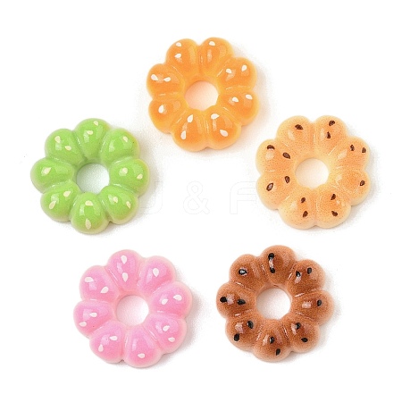 Opaque Resin Cabochons CRES-R456-05A-1