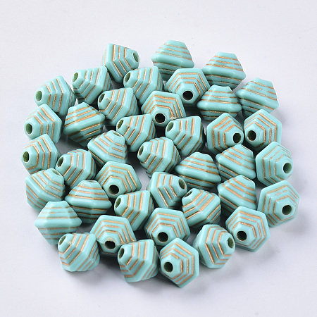 Acrylic Beads OACR-S029-113-1