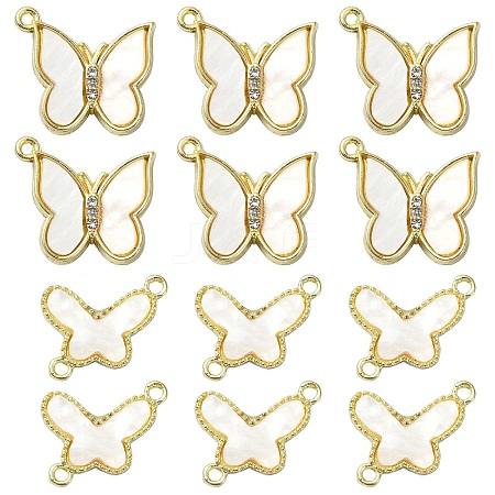 20Pcs 2 Styles Alloy Pendants FIND-CJ0002-34-1