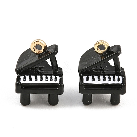 Alloy Enamel Pendants LS-AL-CBA1F11-05G-B-1