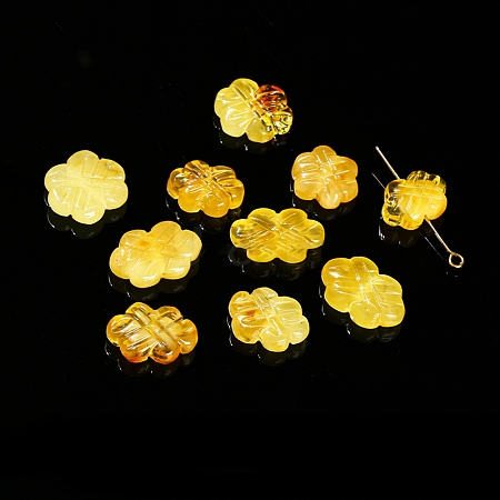 Natural Beeswax Beads PW-WGCFFA3-02-1