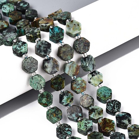 Natural African Turquoise(Jasper) Beads Strands G-P534-A26-01-1