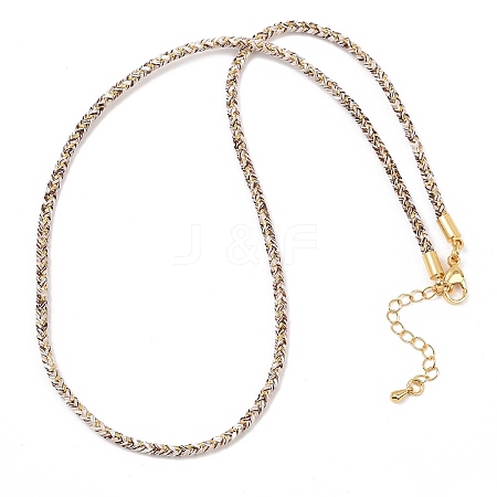 2.5MM Round Nylon Cotton Cord Necklace Making NJEW-C106-01G-09-1