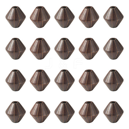 Wood European Beads WOOD-TA0003-09A-1