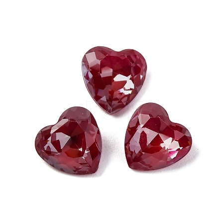 Glass Rhinestone Cabochons RGLA-A026-09A-208DE-1