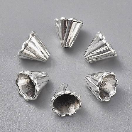 Tibetan Style Bead Cone LS-TIBEB-EA10181YKG-AS-LF-1