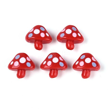Opaque Acrylic Beads OACR-N152-10A-1