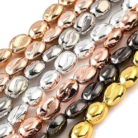 Electroplate Glass Beads Strands EGLA-V001-04-1