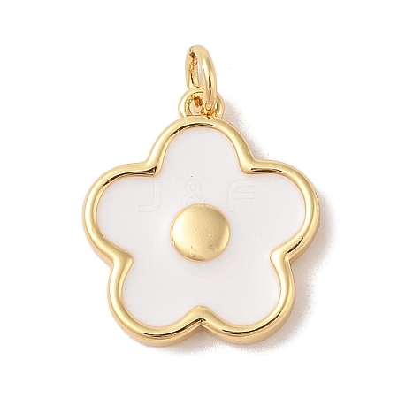 Rack Plating Brass Enamel Pendants KK-Z047-02C-RS-1