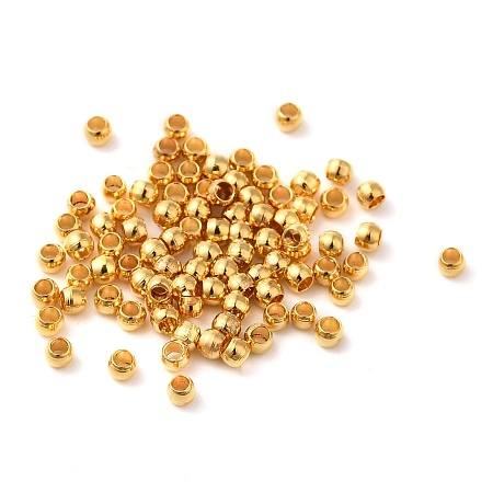 Brass Beads KK-Z062-01G-01-1