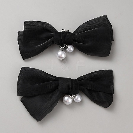 Alloy Shoe Buckle Clips AJEW-WH0542-70A-1