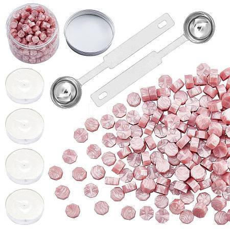 Sealing Wax Particles Kits for Retro Seal Stamp DIY-CP0003-50L-1