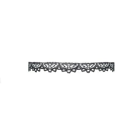 Lace Choker Necklaces NJEW-N0065-047A-1