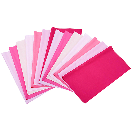 7Pcs Cotton Pure Color Fabric AJEW-WH0481-631A-1