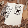 Custom PVC Plastic Clear Stamps DIY-WH0618-0004-5